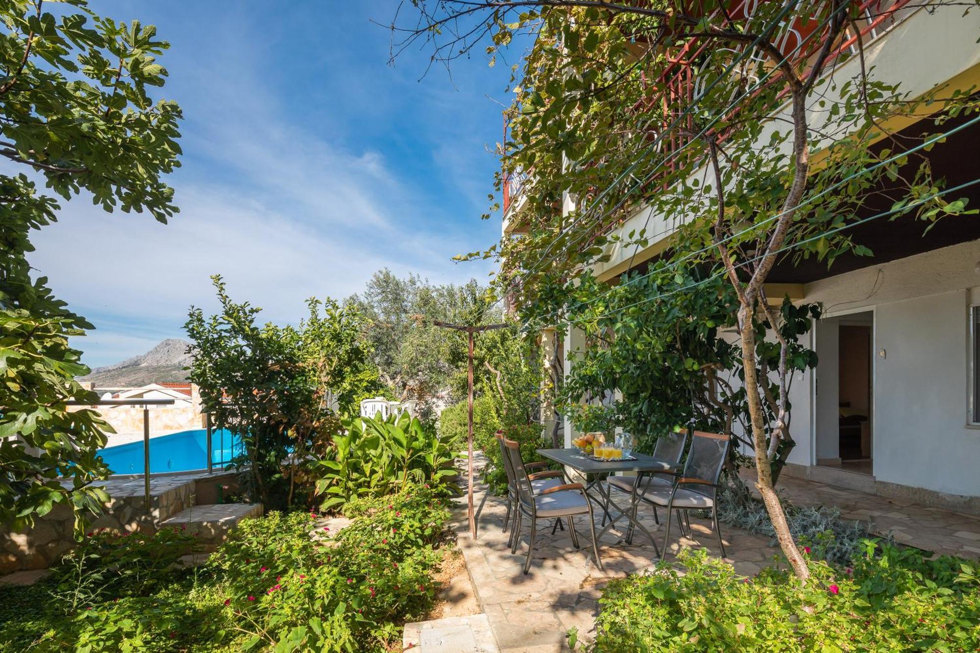 Apartments Roza Omiš Kültér fotó